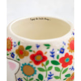 Folk Mug - Floral Hedgehog