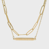 Ātaahua Double Chain Necklace