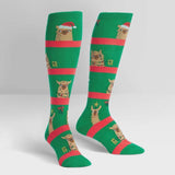 Fa La La Llamas - Womans Knee High Socks