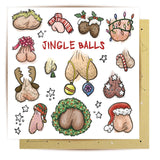 Jingle Balls - Christmas Card