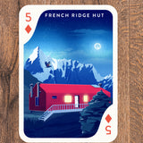 Playing Cards Backcountry Huts