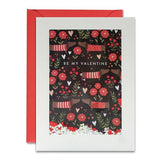 Be My Valentine Shakie Card