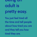 Being an Adult - Card