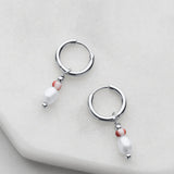 Vivian Huggie Drop - Earring
