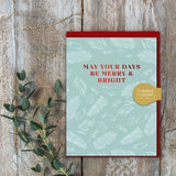 Days Be Merry & Bright - Mini Card
