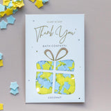 Bath Confetti Card - Thank you
