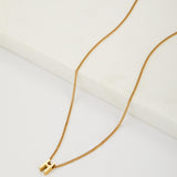 Letter Necklace - Gold