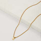 Letter Necklace - Gold