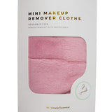 Mini Makeup Remover Cloths Pink