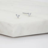Nora Stud Earring - Silver