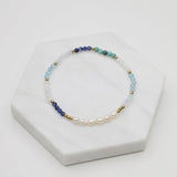 Tiana Bracelet - Teal/Navy
