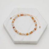 Ava Bracelet - Blush