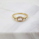 Chloe Ring Gold - Morganite