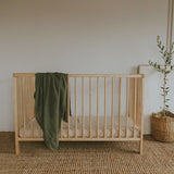 Organic Muslin Swaddle - Olive