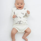 Organic Cotton Lycra Bib - NZ Forest Prints