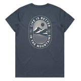 Life is Better - Coronet - Women's Tee