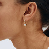 Gemma Hoops Gold