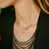 Gemma Necklace Steel