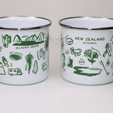 New Zealand Enamel Mug