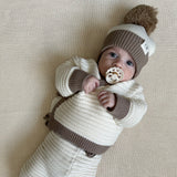 Latte Baby Beanie