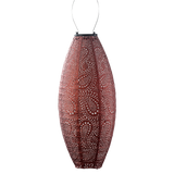 Outdoor LED Solar Lantern - Long Oval 20cm