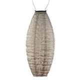 Outdoor LED Solar Lantern - Long Oval 20cm