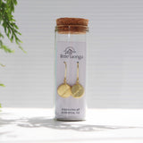 Round NZ Map Pendant Earrings