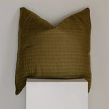 Organic Euro Pillowcase - Olive
