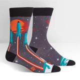 Launch From Earth - Men's Crew Socks