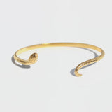 Snake Cuff - Gold
