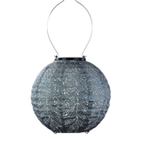 Outdoor LED Solar Lantern - Round 20cm