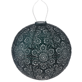 Outdoor LED Solar Lantern - Round 40cm - Green Fiore
