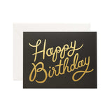 Shimmering Happy Birthday - Card