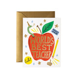World's Best Teacher - Card