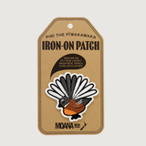 Iron-On Patch - Piri the Piwakawaka