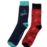 Bicycle Socks - 2 Pack