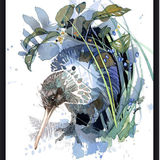 Evening Kiwi - Black Box Frame