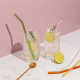 Reusable Glass Drinking Straws