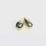 Earrings - Tear Drop - Gold/Large