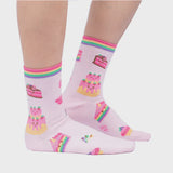 Life Is Better With Cake - Woman's Crew Socks