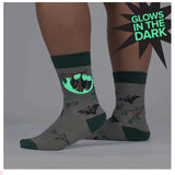 Men's Crew Socks - Gone Batty