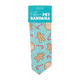Christmas Gingerbread Dog Bandana