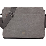 Classic Flap Front Messenger Large - Charocaol