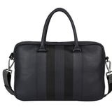 Spar - Laptop / Document Leather Bag / Navy/Blk