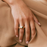 Helix Ring Gold