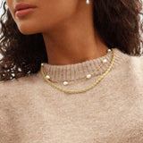 Perla Necklace Multi Gold