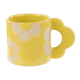 Posey Flower Mug - Yellow