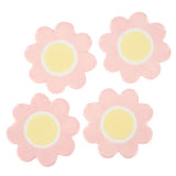 Posey Flower Coasters - Set of 4 - Pink