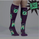 Women's Knee High Socks - Fairy Good Garden