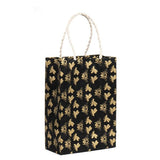 Bees Gold on Black - Medium Gift Bag